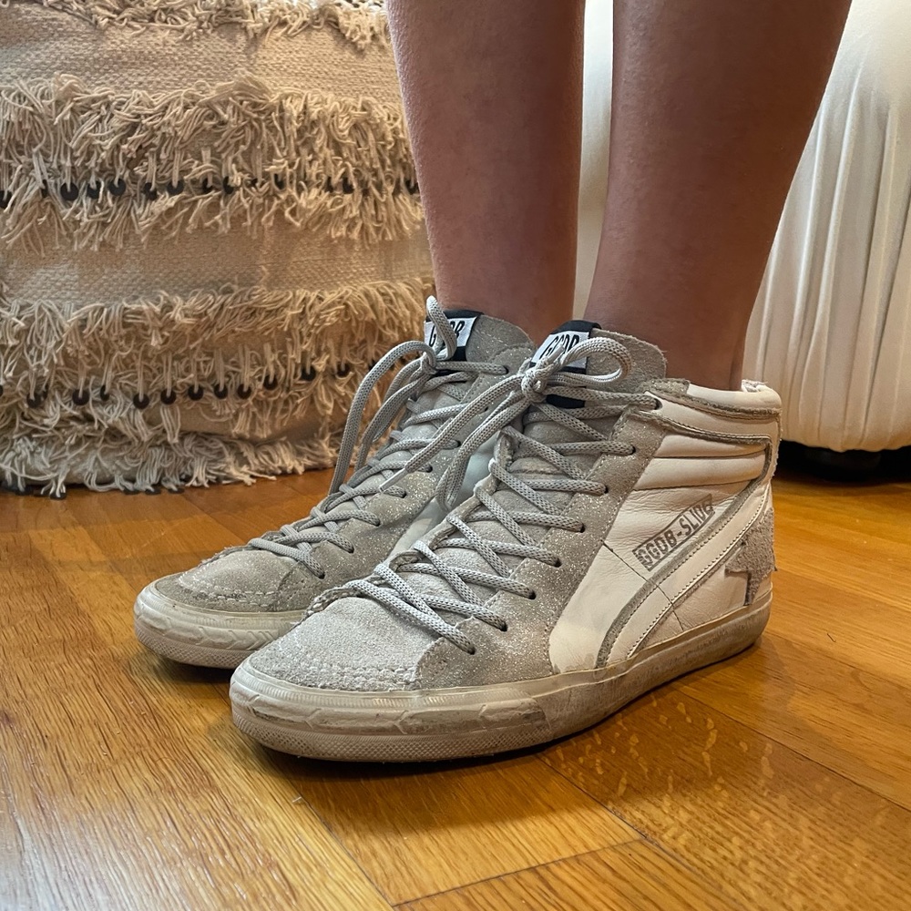 Golden Goose high tops - barely worn